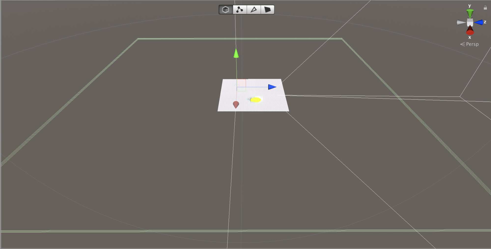 Top View - Default Level Death Volume