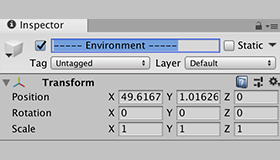 Organizing your Scene