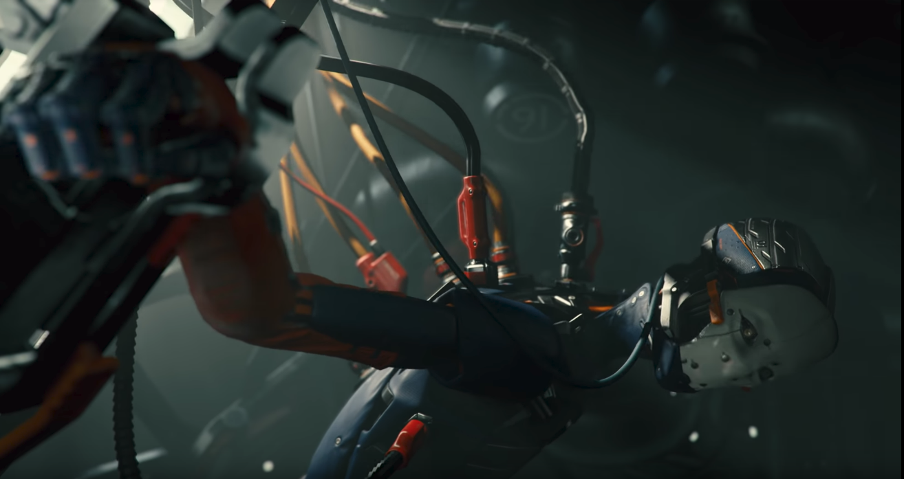 Figure 03: Adam, created using Cinemachine in Unity