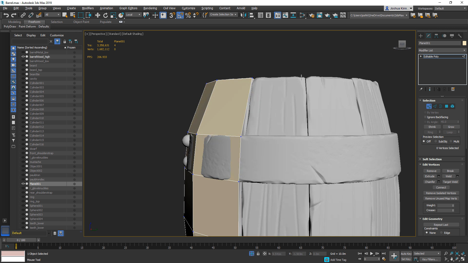Retopology Best Practices in 3dsMax for Unity