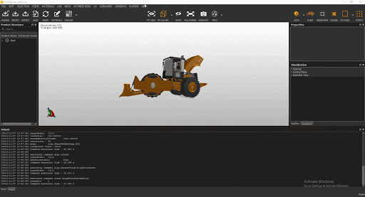 The road flattener seen here depicts the right steps, though your editor will have the road flattener in it.
