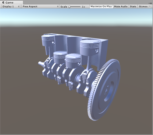 The Engine Piston Assembly you will import in the Challenge Tutorial