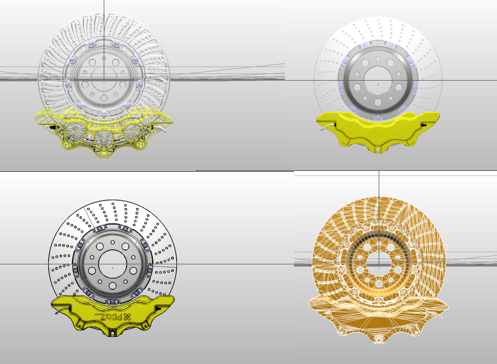 In the tutorial, you’ll manipulate the brake in PiXYZ Studio while also learning various new view types.