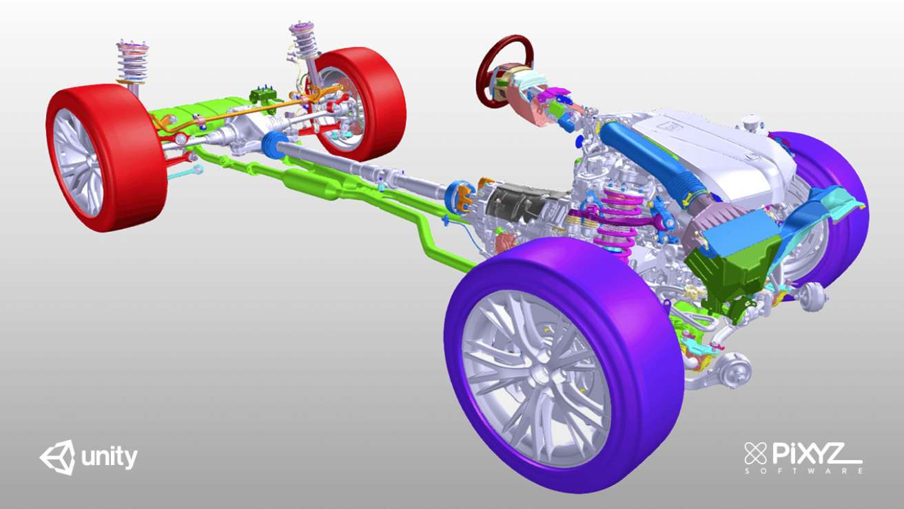 Import CAD Models with the PiXYZ Unity Plugin
