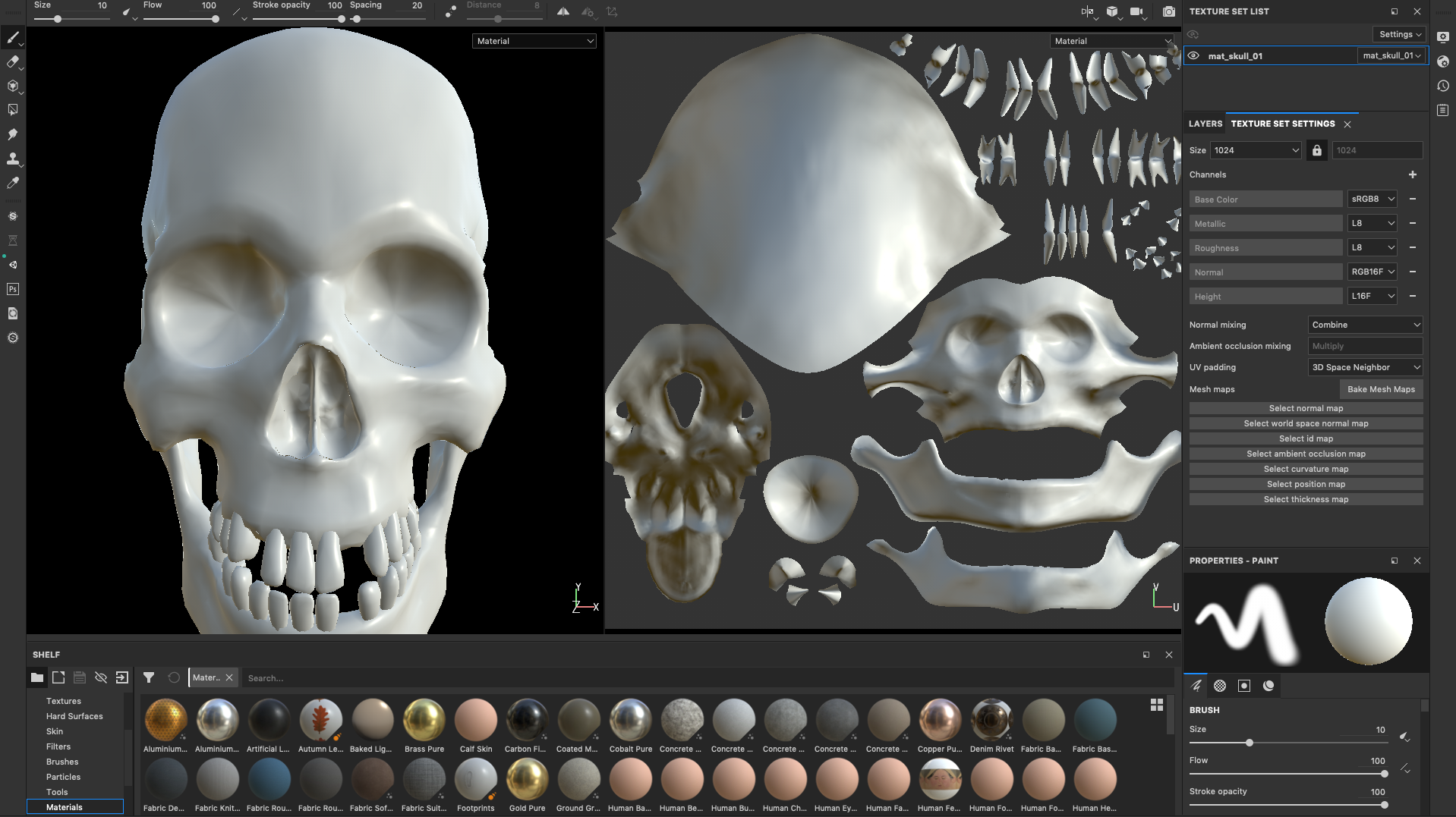 Baking Texture Maps in Substance Painter