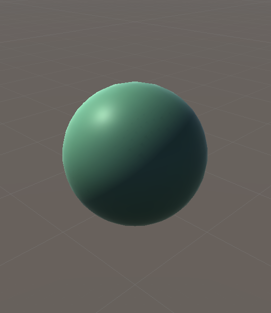 Figure 07: New Shader applied to an object in the Scene