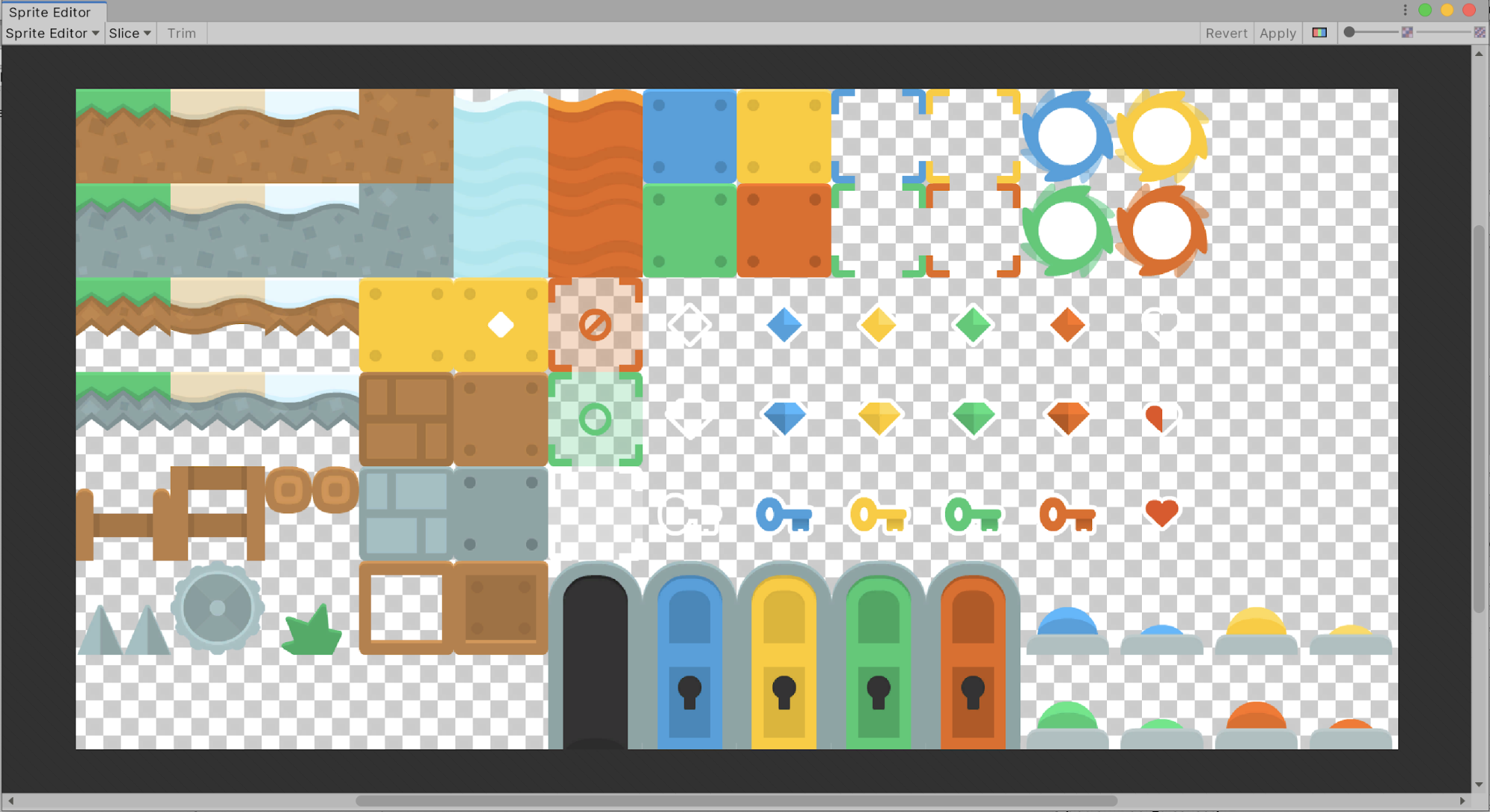 Figure 06: The Sprite Editor window with our example Sprite.