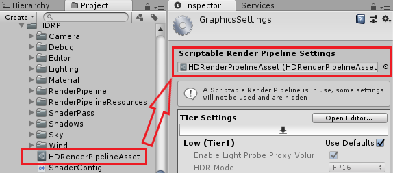 Upgrading an Existing Project to use HDRP - 2019.2