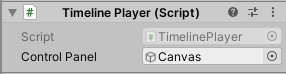 画像 04:Timeline Player の設定