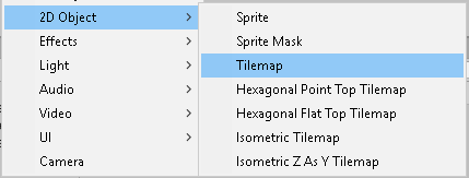 Figure 03: A Tilemap in the Scene Hierarchy