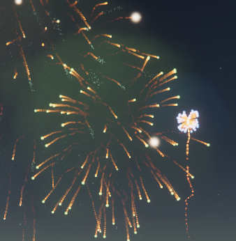Trigger effects between particles with Visual Effect Graph