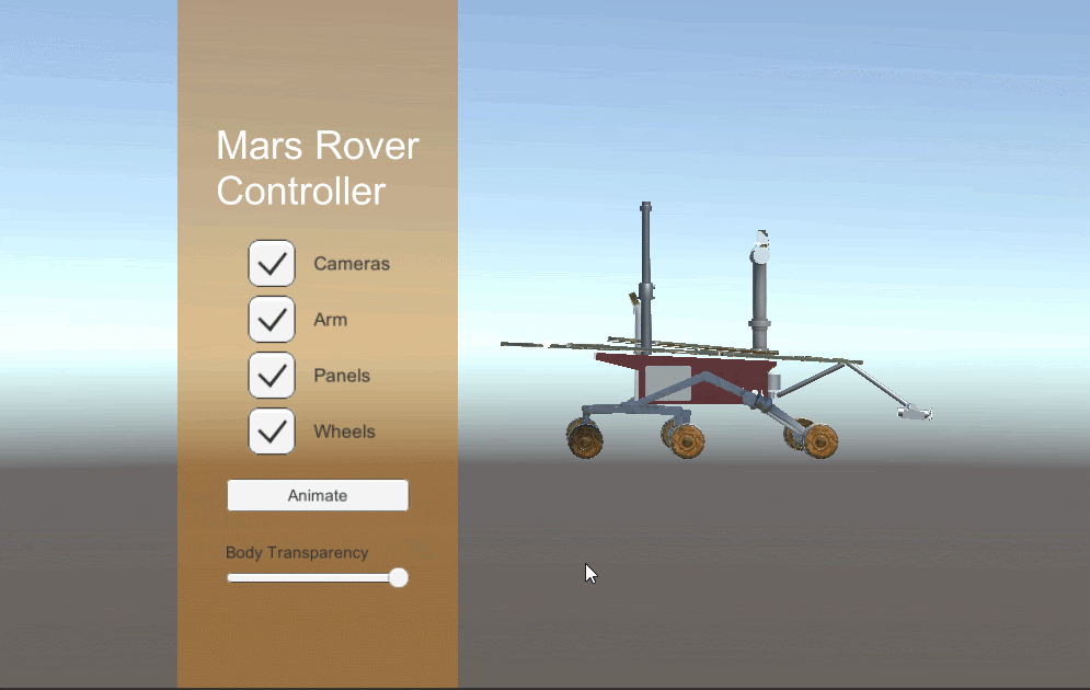 Challenge — Interactive UI Menus