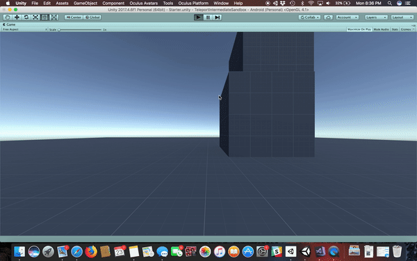 Testing the teleportation