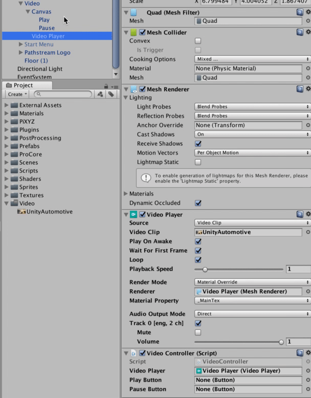 Assigning the button variables