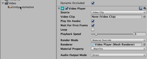 Setting the Video Clip