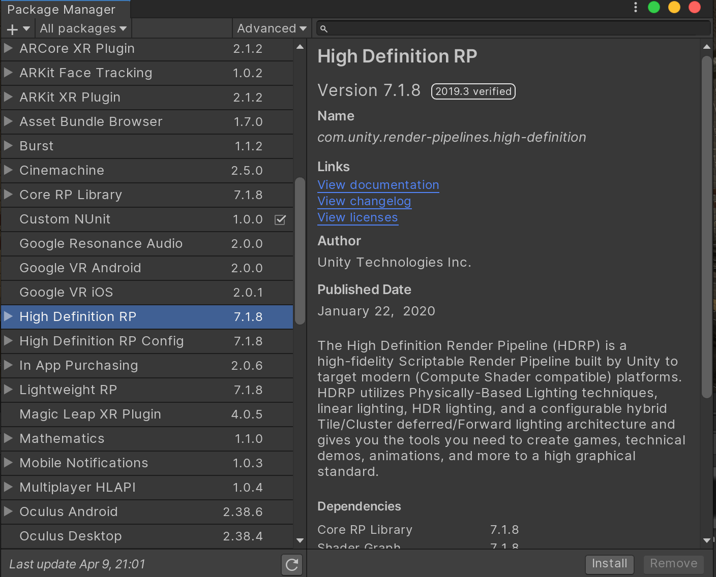 Challenge: Convert your project to use HDRP