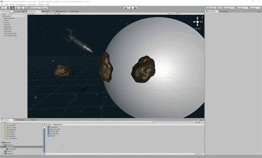 Applying the Material to the planet