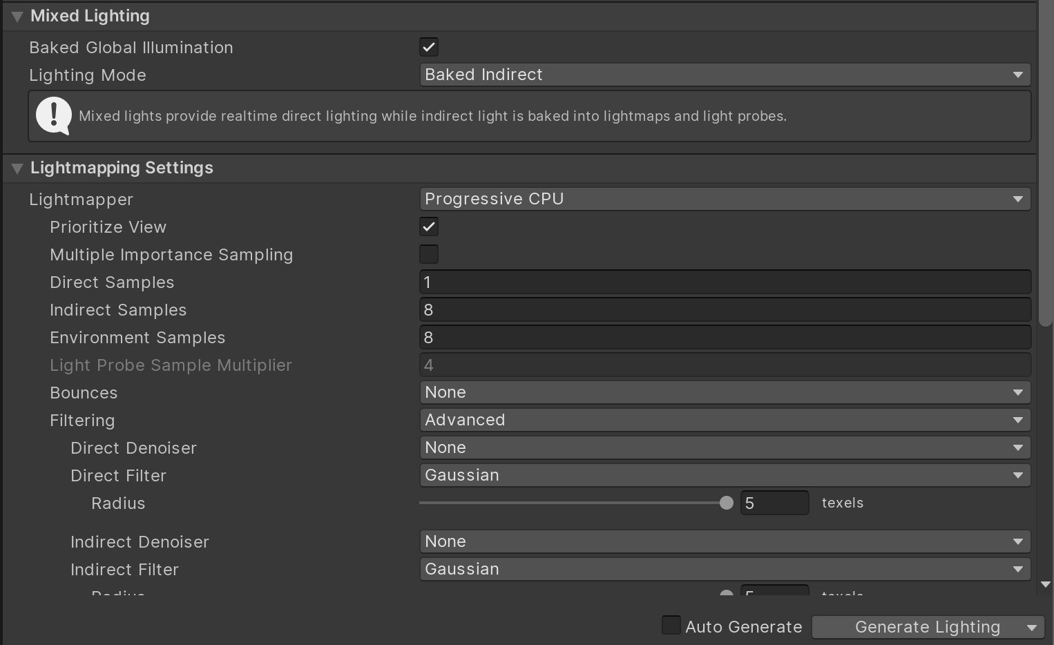 Challenge: Bake the scene’s lighting