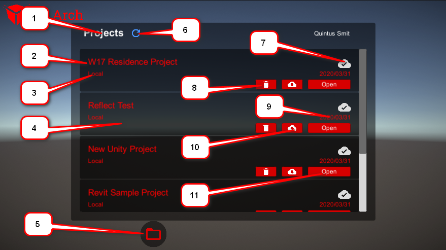 Customizing the UI layout