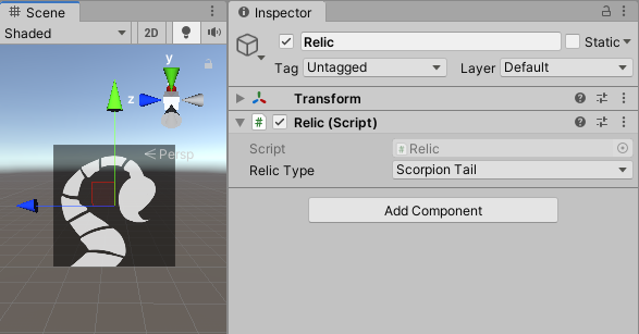 创建用于开发的自定义Gizmos - 2019.3