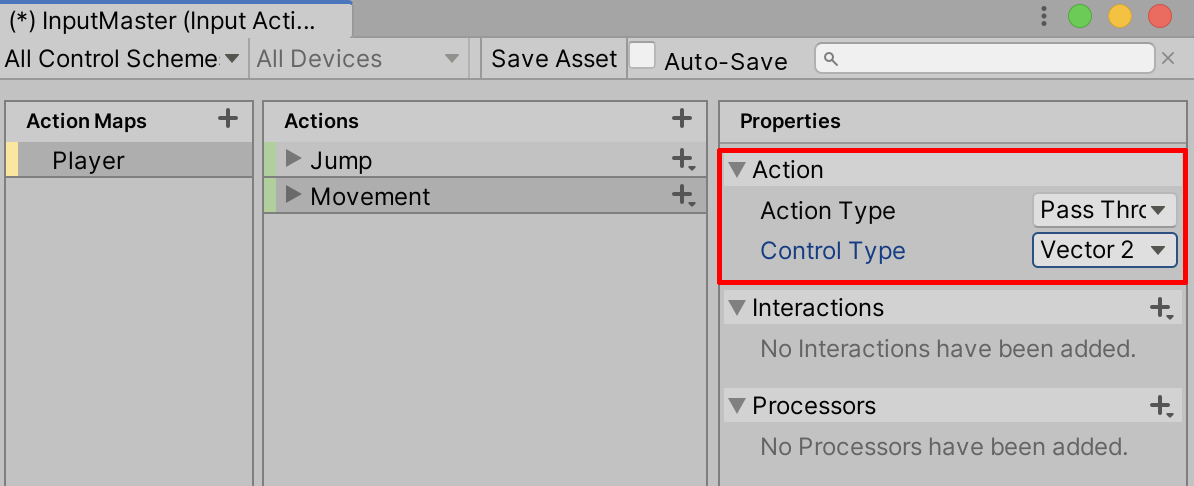Configuring an Xbox Controller for User Input - 2019.3