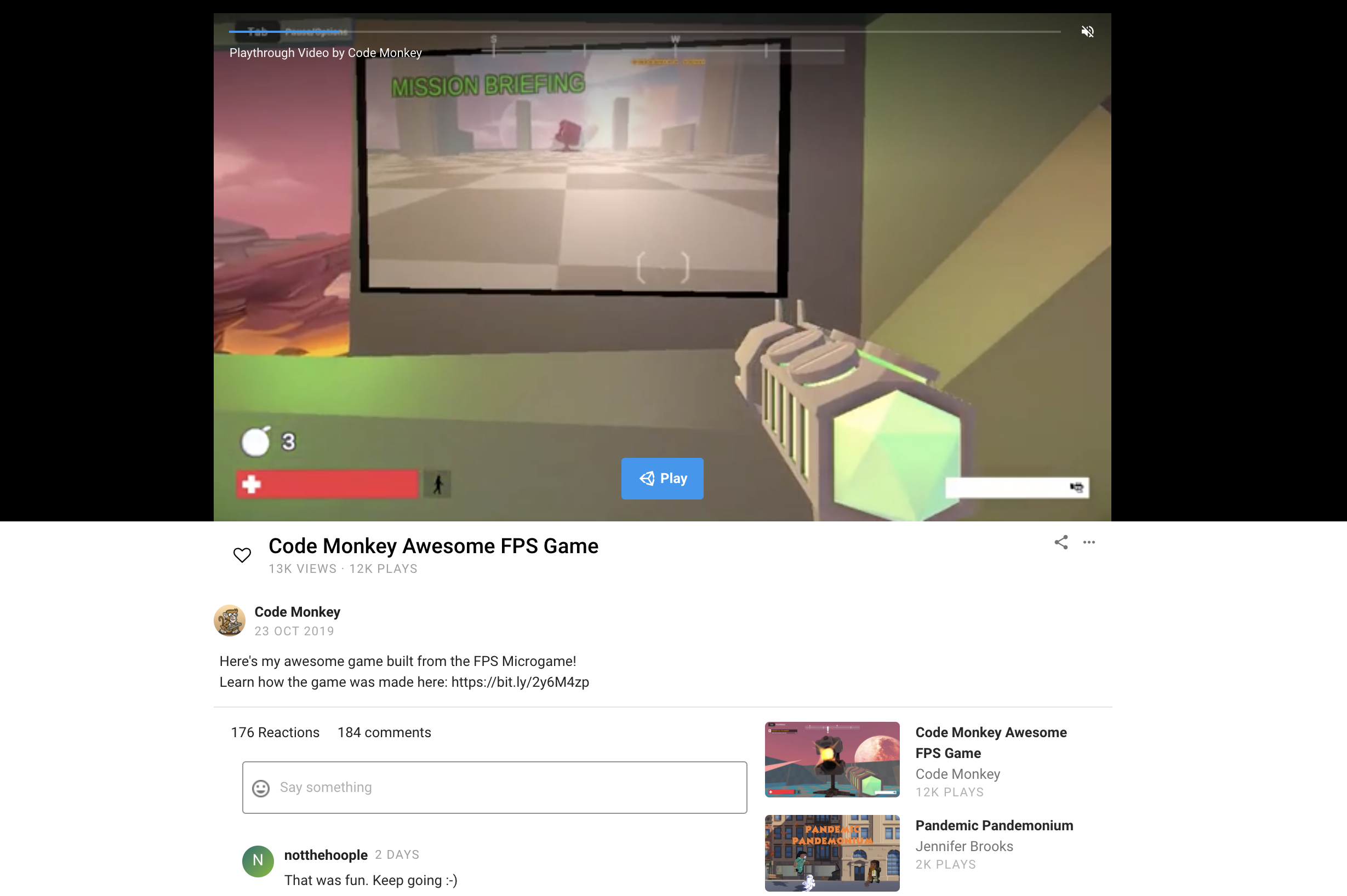 All Microgames:ゲームを Web 上で共有しよう