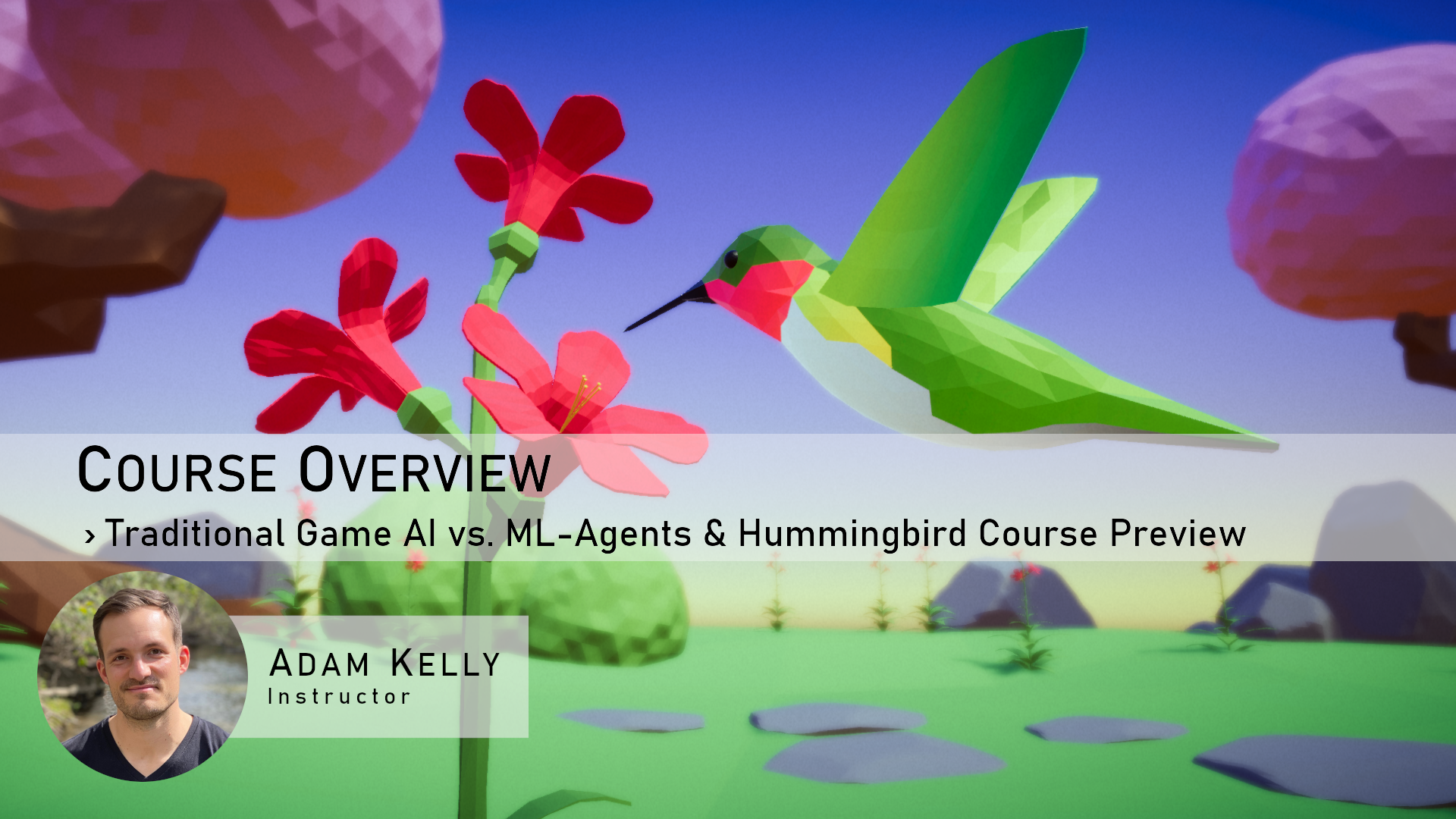 Traditional Game AI vs. ML-Agents & Hummingbird Course Preview