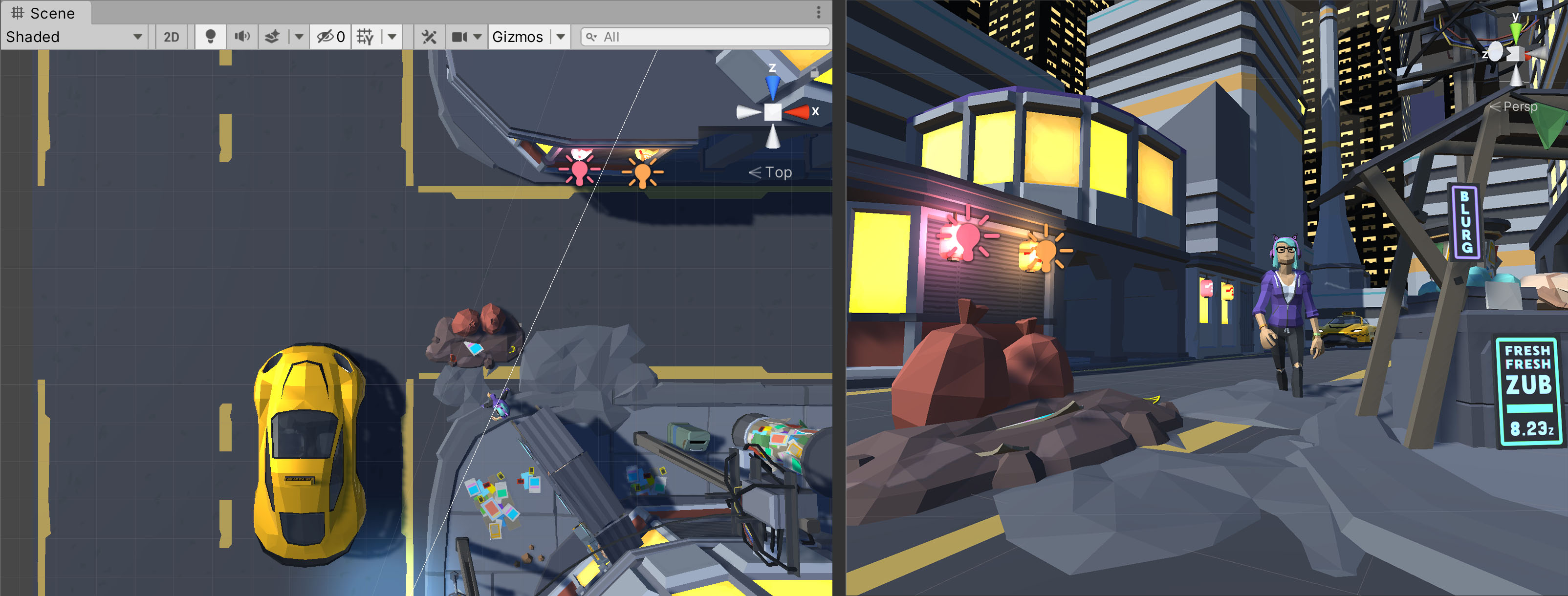 Figure 19: Our new starting position for the character's walk animation