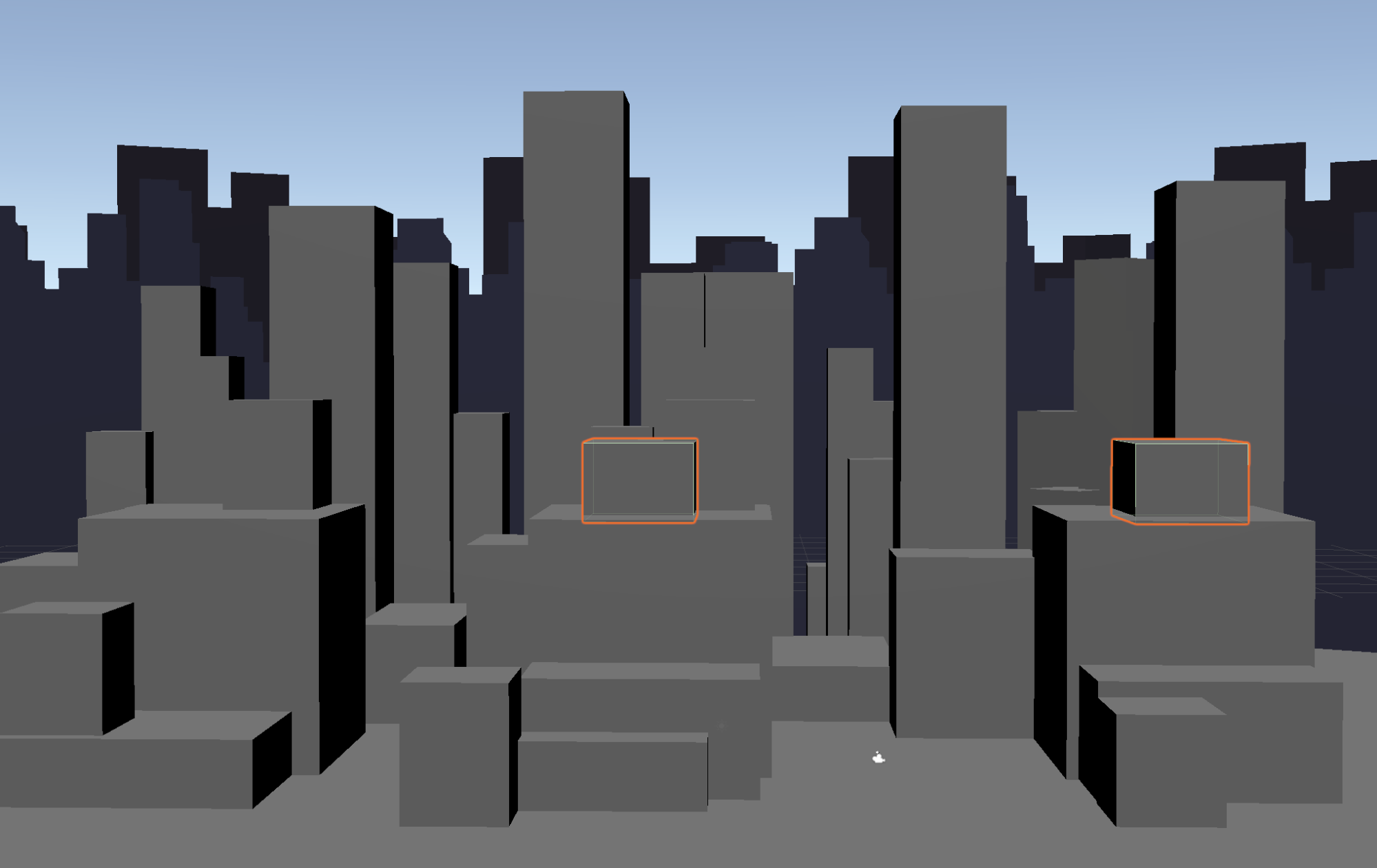 Figure 21: The second set of small foreground buildings.