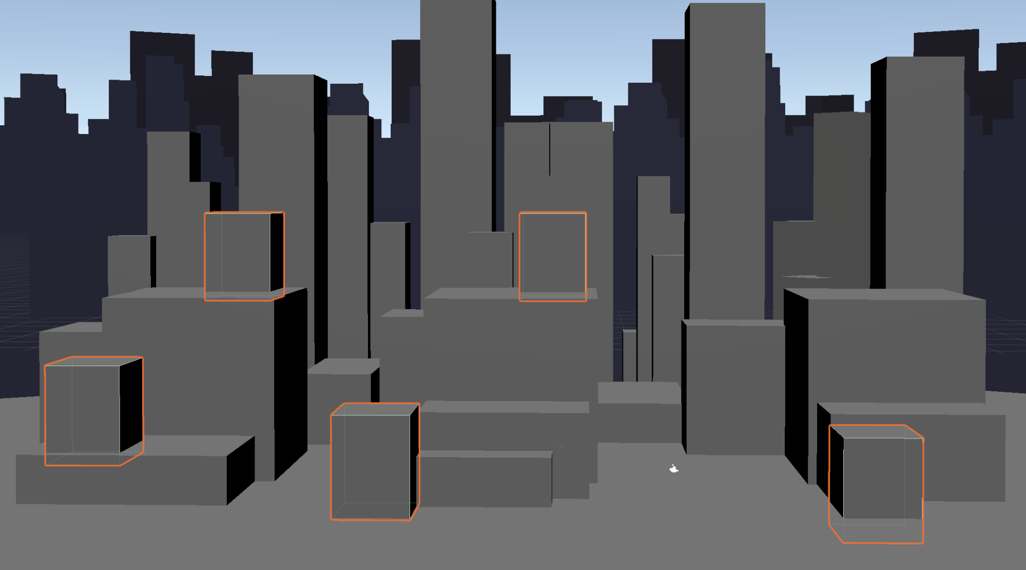 Figure 20: The small foreground buildings