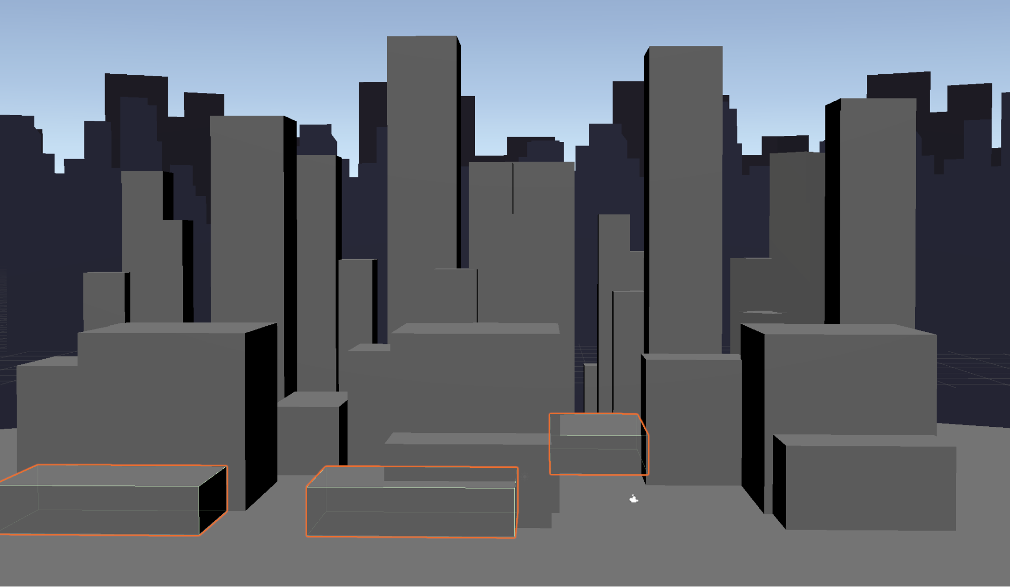 Figure 19: The second set of medium foreground buildings  