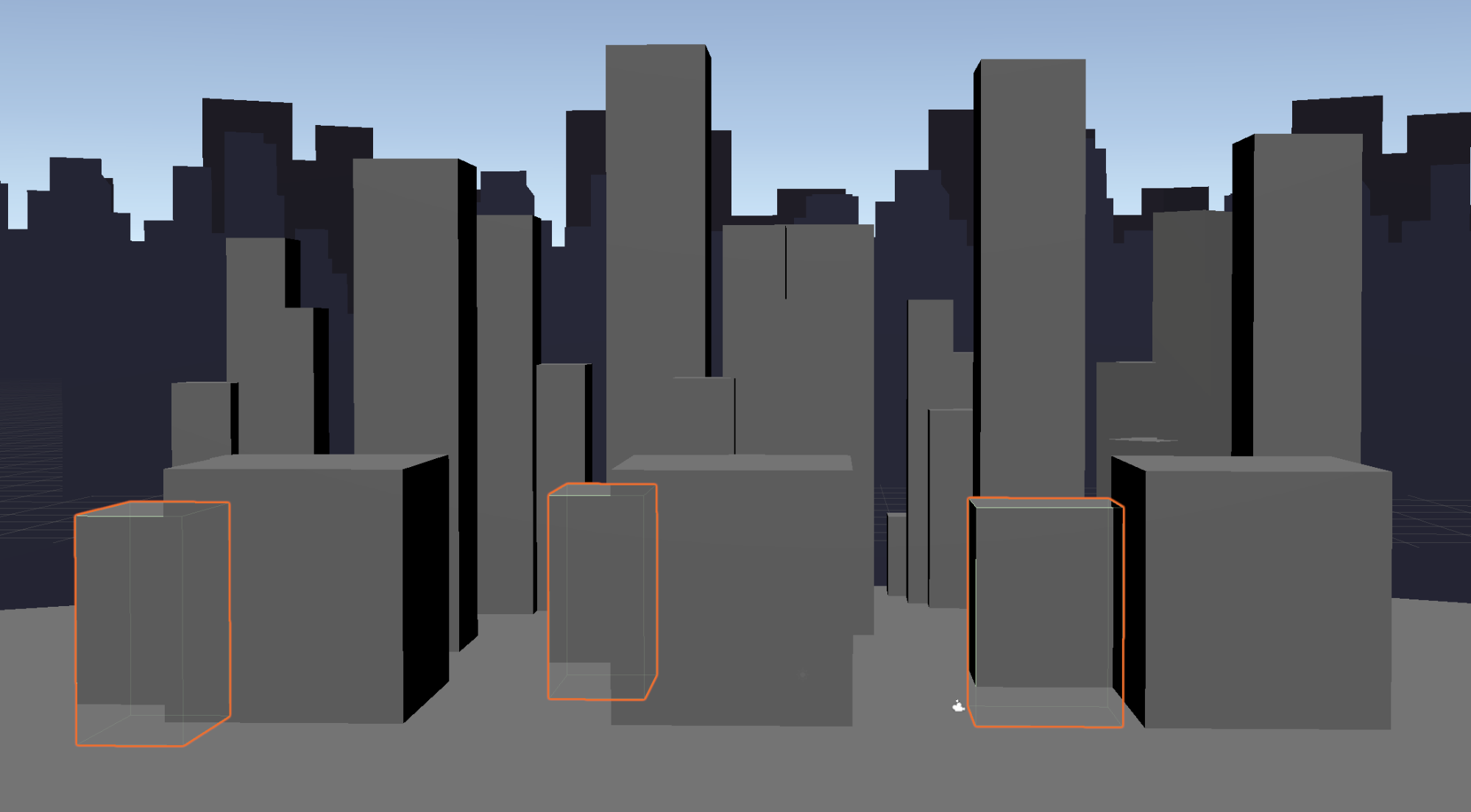 Figure 17: The second set of larger foreground buildings 