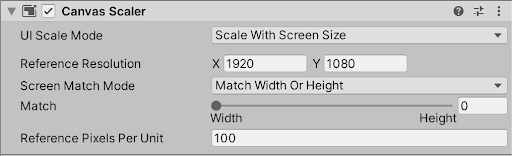 Creating a Screen Space Overlay UI