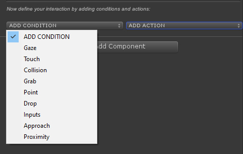 Conditions list
