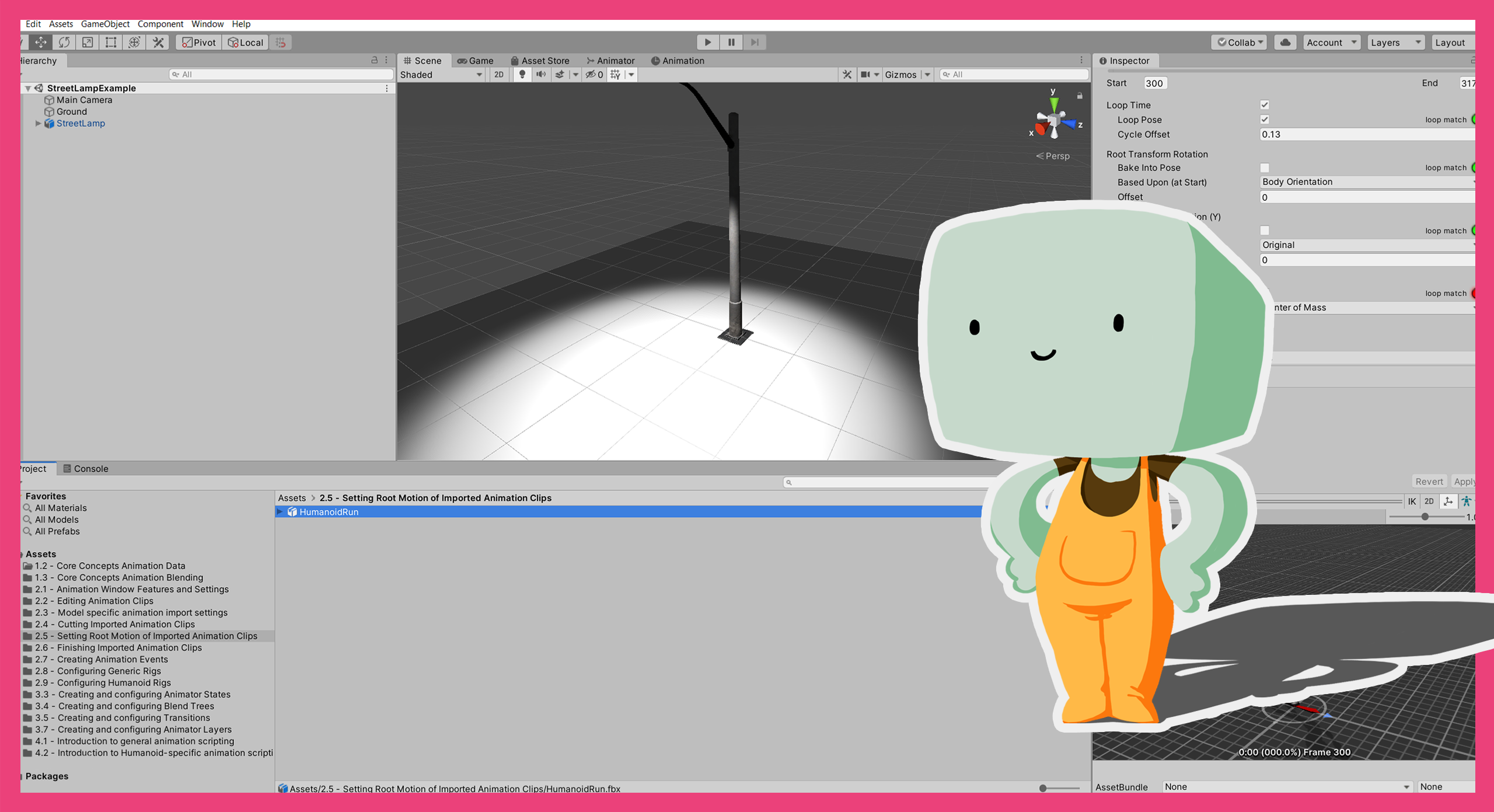 2.7 Creating and configuring Animation Events