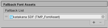 Figure 06: Now that our international Font Asset is defined as a fallback, it can be used wherever our English text is present as well.