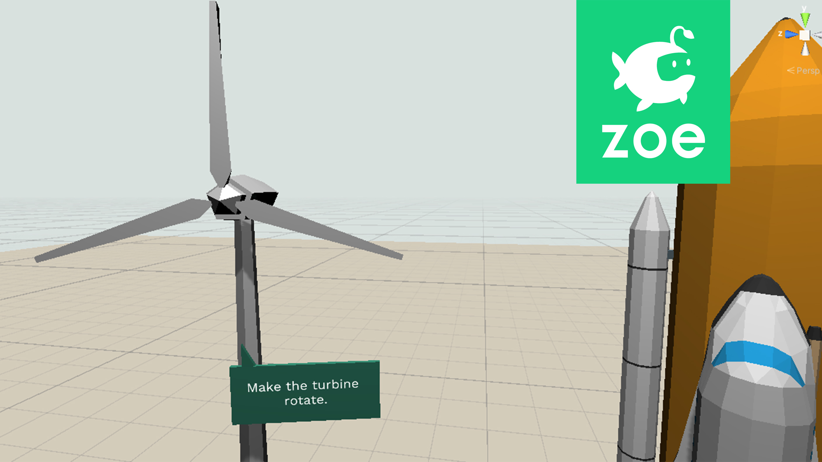 Zoe - Launching an action