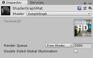 Figure 04: Material Shader Selection