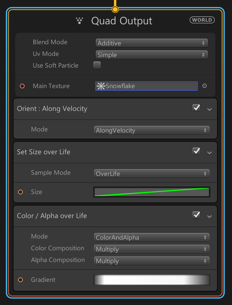 Figure 19: Replacing the “Knob” Texture with the “Snowflake” Texture.