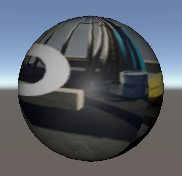 Figure 06: New Shader applied to an object in the Scene