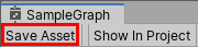 Figure 04: Shader Graph Toolbar