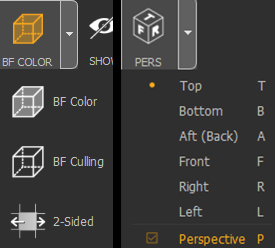 Figure 07: Middle section submenus.