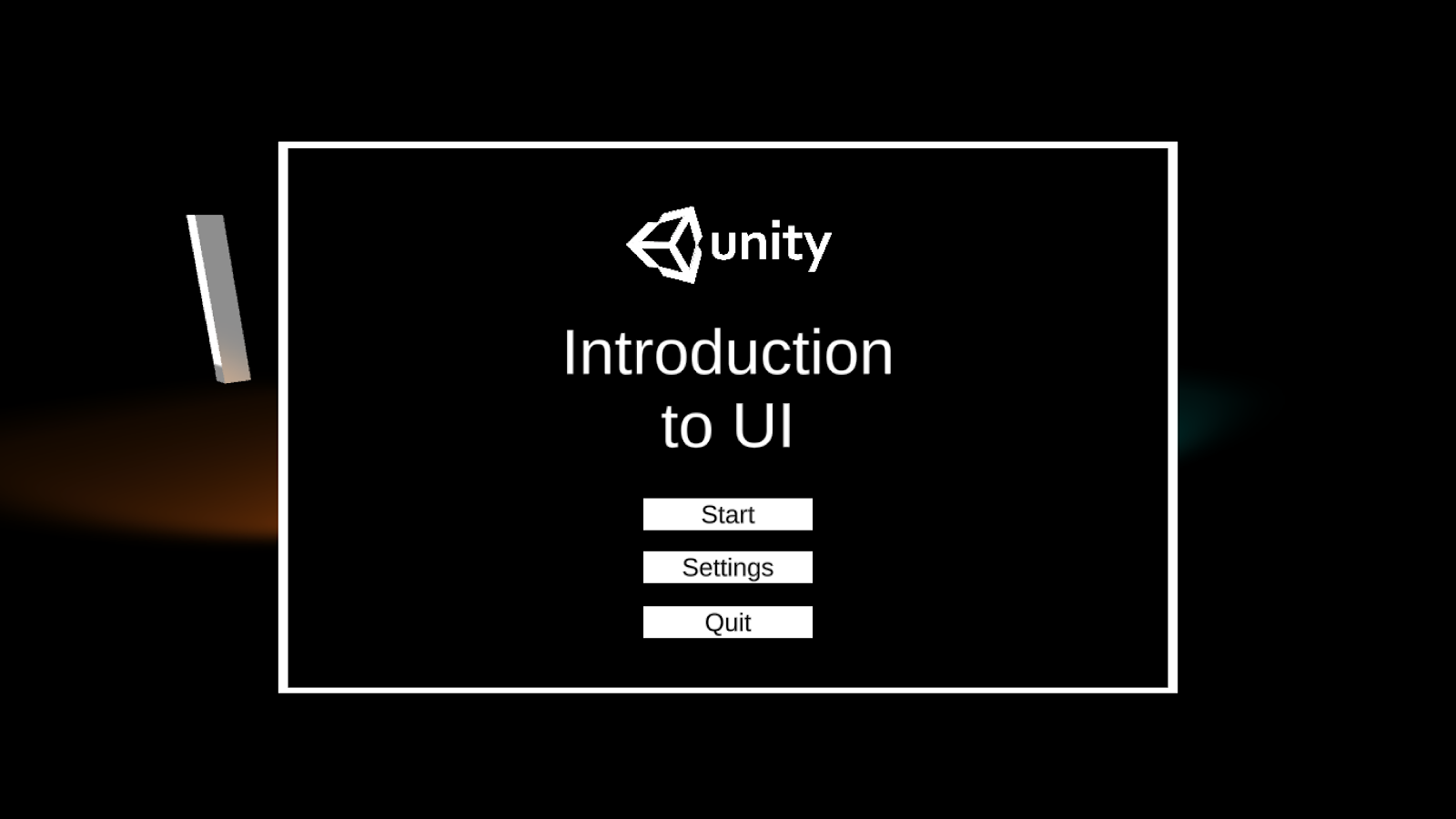 Challenge 3: Designing your UI Menu with Precision