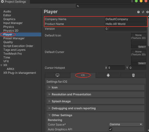 Figure 11: Change these player settings