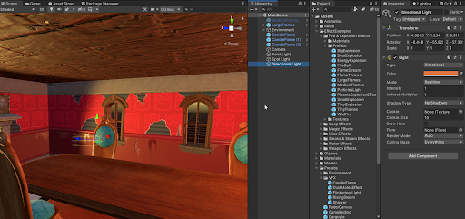 Challenge 3: Simulating Dusk with the Directional Light