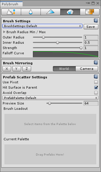 Figure 03: Scatter Prefabs on Meshes tool