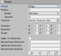 Figure 08: Shape module set to Edge