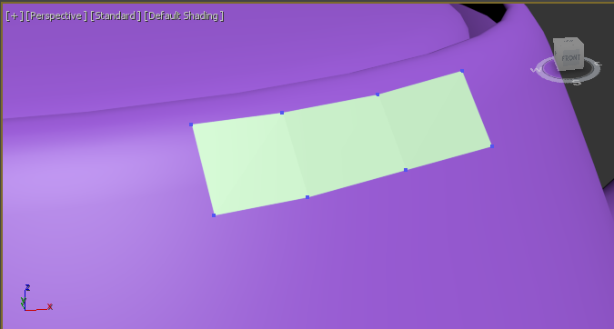 Figure 01: Step Building with Point and Face construction