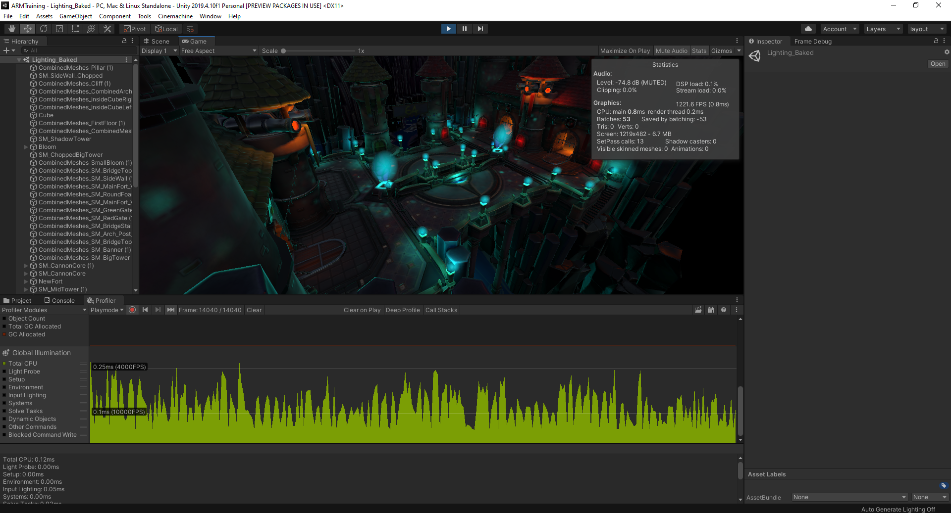 Demo: Baked Lighting