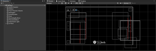 Figure 02: The Unity Reflect Scene